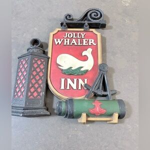 Jolly Whaler Inn Nautical Wall Decor vintage bar